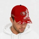san-francisco-49ers-cap-customized-smoke-flames-red-best-selling.webp