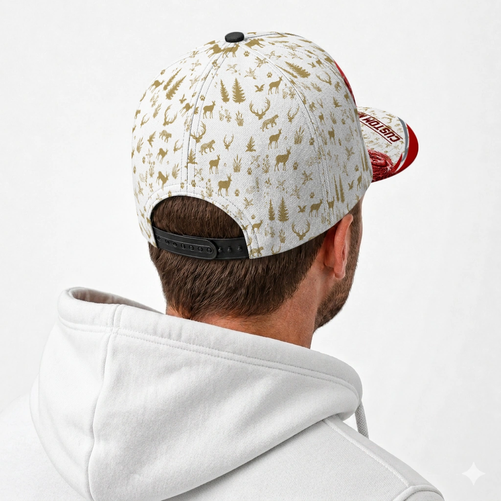 san-francisco-49ers-cap-personalized-toile-pattern-red-white-latest-model.webp
