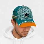 san-jose-sharks-cap-customized-tropical-floral-teal-best-selling.webp