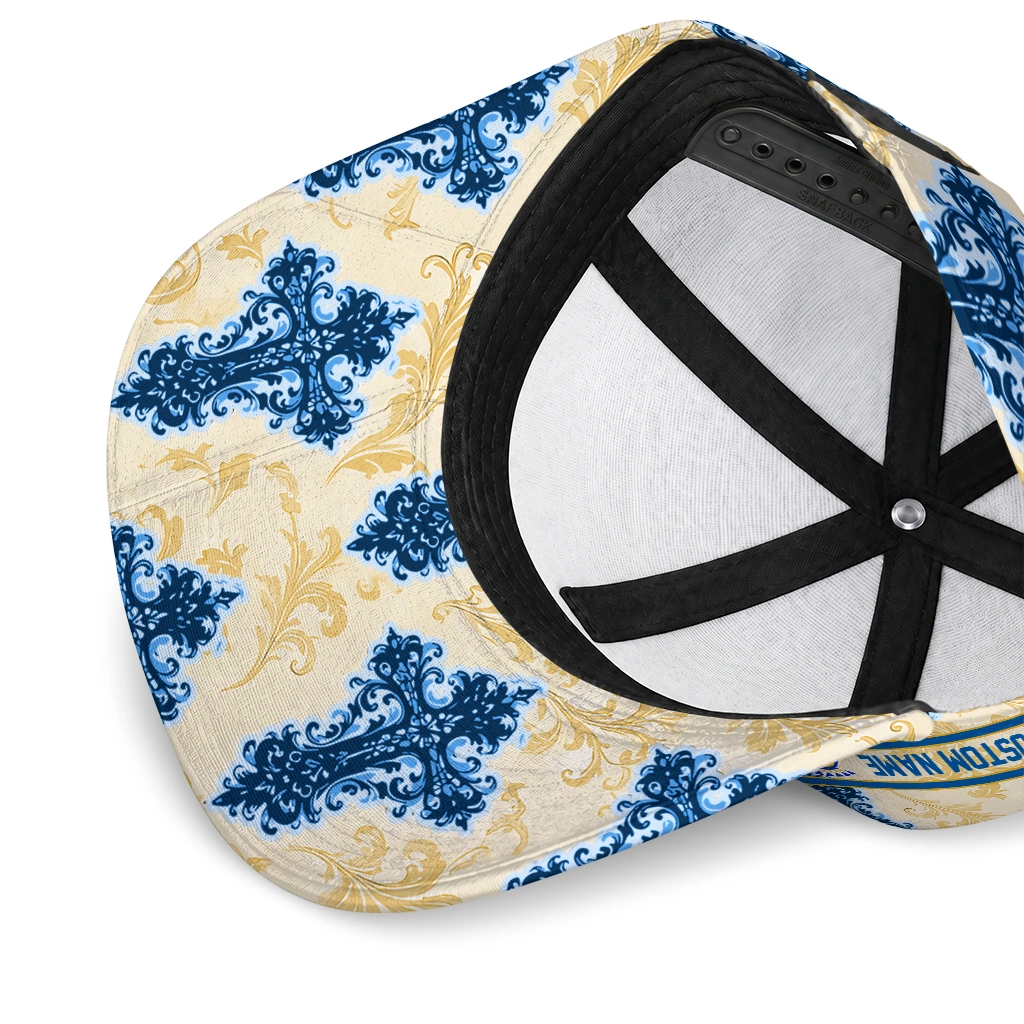 san-jose-state-spartans-cap-personalized-damask-pattern-blue-white-high-quality.webp
