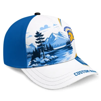 San Jose State Spartans Cap - Personalized Flat Illustration Blue White