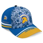 san-jose-state-spartans-cap-personalized-tropical-floral-blue-best-selling.webp