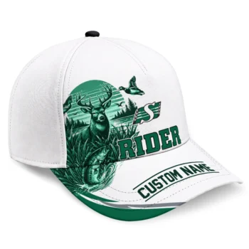 Saskatchewan Roughriders Cap - Customized Toile Pattern Green White