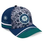 seattle-mariners-cap-custom-tropical-floral-navy-blue-best-selling.webp