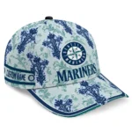 seattle-mariners-cap-customized-damask-pattern-navy-blue-white-best-selling.webp