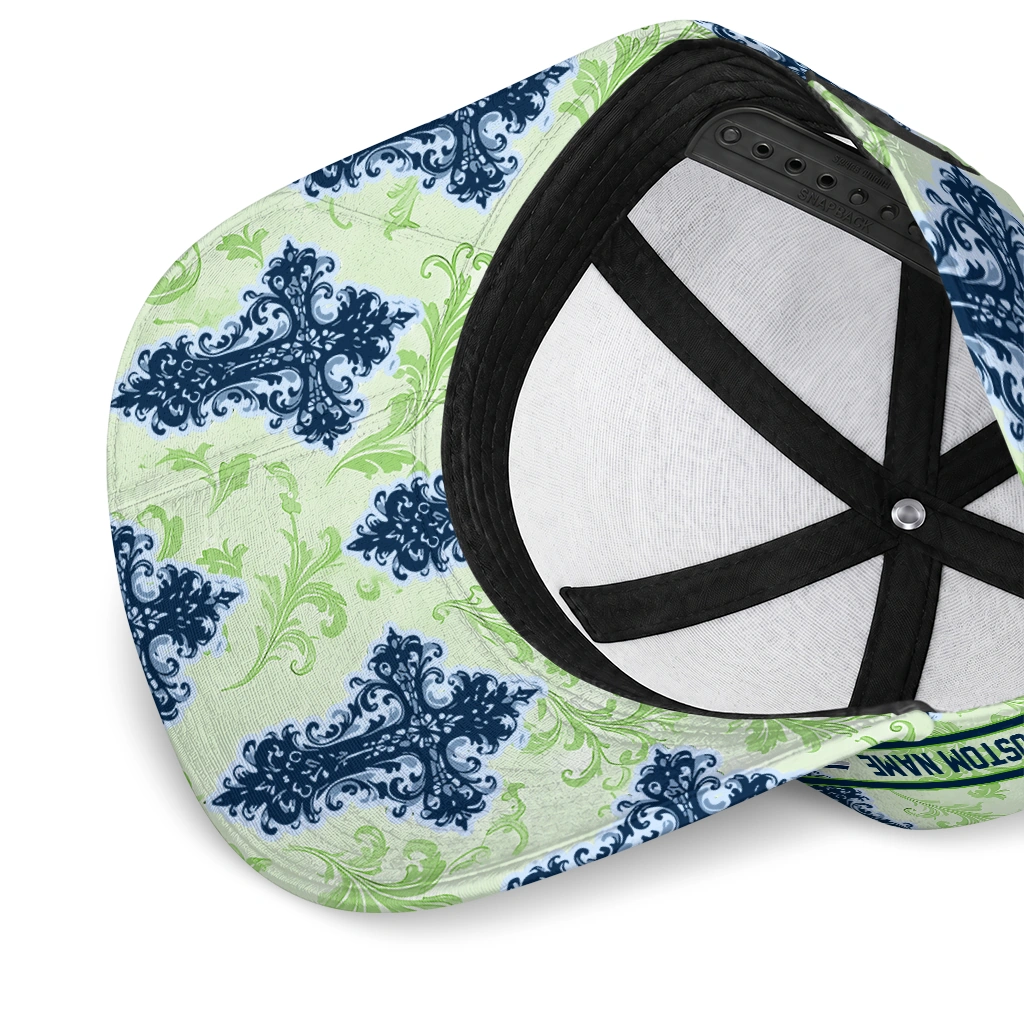 seattle-seahawks-cap-personalized-damask-pattern-blue-white-high-quality.webp