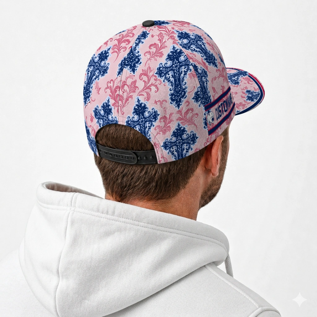 south-alabama-jaguars-cap-customized-damask-pattern-blue-white-latest-model.webp