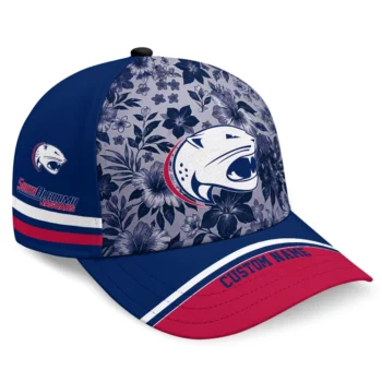 South Alabama Jaguars Cap - Customized Tropical Floral Blue