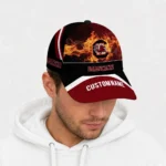 south-carolina-gamecocks-cap-personalized-blazing-fire-garnet-best-selling.webp