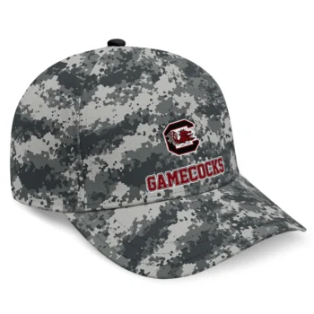 South Carolina Gamecocks Cap - Personalized Digital Camo Gray