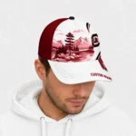 south-carolina-gamecocks-cap-personalized-flat-illustration-garnet-white-best-selling.webp