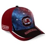 south-carolina-gamecocks-cap-personalized-galaxy-nebula-garnet-best-selling.webp