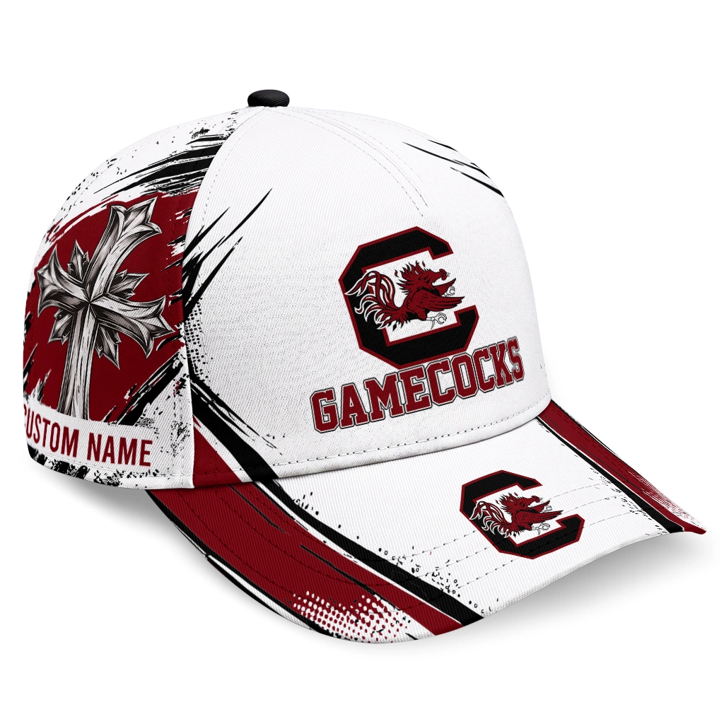 south-carolina-gamecocks-cap-personalized-grunge-cross-garnet-white-best-selling.webp south carolina gamecocks cap personalized grunge cross garnet white best selling