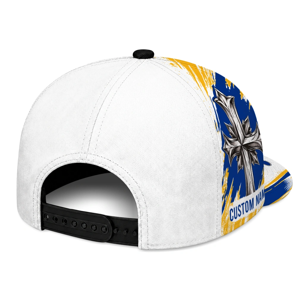 st-louis-blues-cap-personalized-grunge-cross-blue-white-fashion-forward.webp