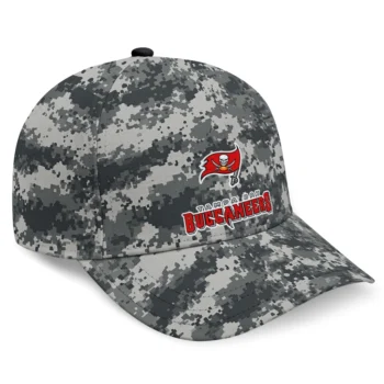 Tampa Bay Buccaneers Cap - Personalized Digital Camo Gray