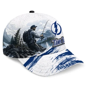 Tampa Bay Lightning Cap - Custom Photo Realistic Blue White