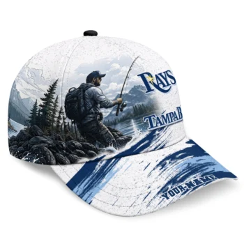 Tampa Bay Rays Cap - Customized Photo Realistic Navy White
