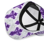 tcu-horned-frogs-cap-custom-damask-pattern-purple-white-best-selling.webp