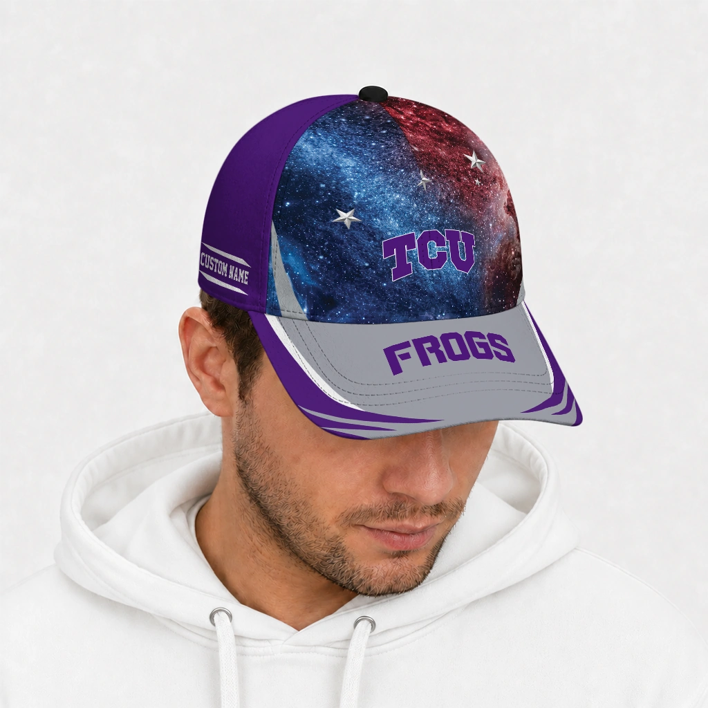 tcu-horned-frogs-cap-custom-galaxy-nebula-purple-new-arrival.webp