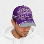 tcu-horned-frogs-cap-custom-tropical-floral-purple-best-selling.webp