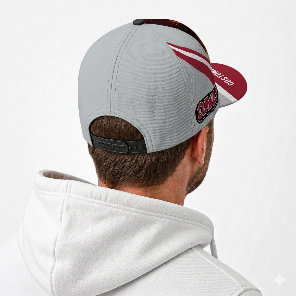 temple-owls-cap-custom-blazing-fire-red-latest-model.webp