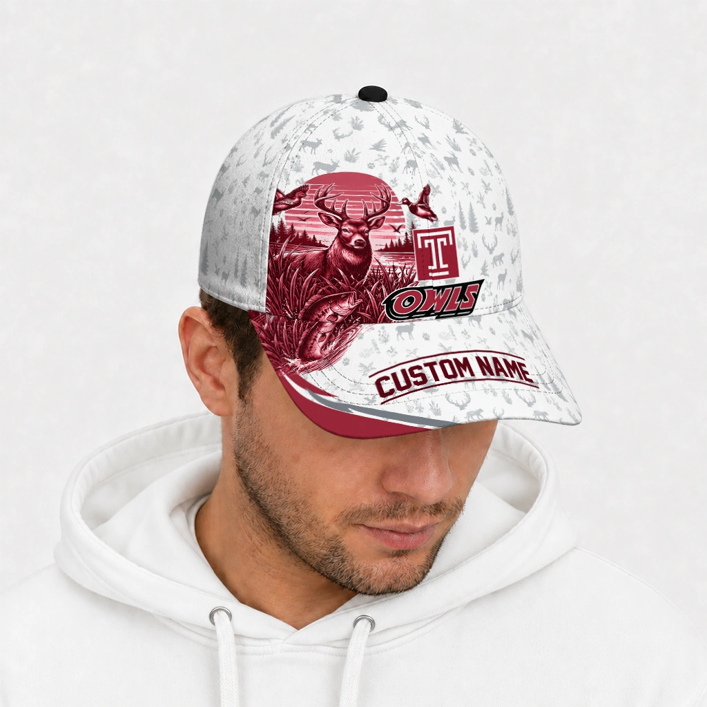 temple-owls-cap-custom-toile-pattern-red-white-new-arrival.webp
