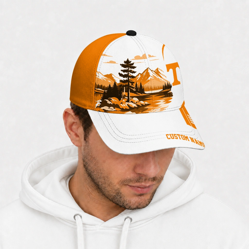tennessee-volunteers-cap-customized-flat-illustration-orange-white-new-arrival.webp