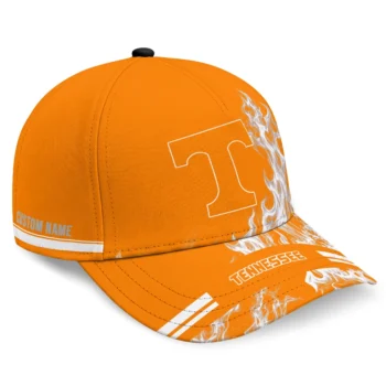 Tennessee Volunteers Cap - Customized Smoke Flames Orange