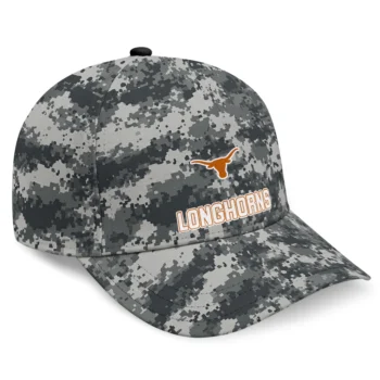 Texas Longhorns Cap - Customized Digital Camo Gray
