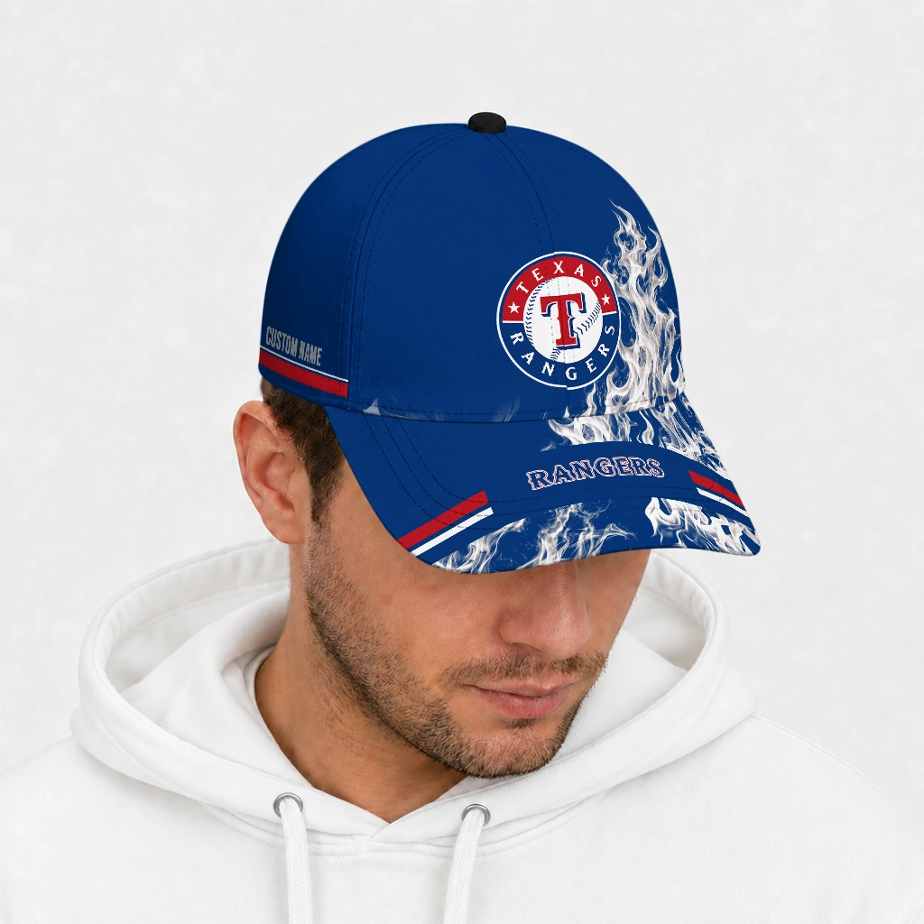 texas-rangers-cap-customized-smoke-flames-blue-new-arrival.webp