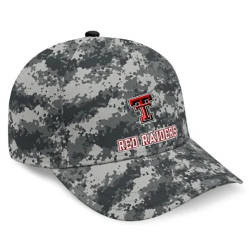 Texas Tech Red Raiders Cap - Custom Digital Camo Gray