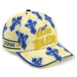toledo-rockets-cap-personalized-damask-pattern-blue-white-best-selling.webp