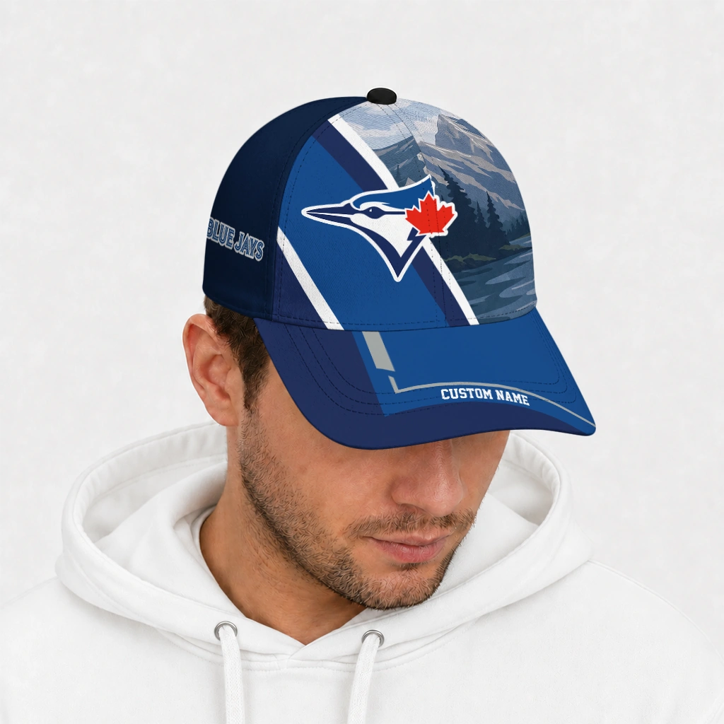 toronto-blue-jays-cap-customized-diagonal-slash-blue-new-arrival.webp