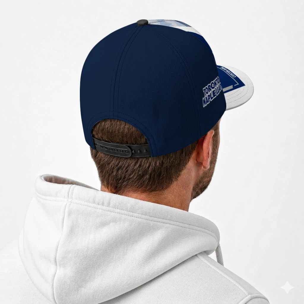 toronto-maple-leafs-cap-personalized-diagonal-slash-blue-latest-model.webp