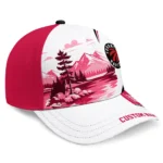 toronto-raptors-cap-custom-flat-illustration-red-white-best-selling.webp