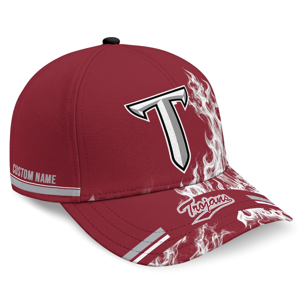 troy-trojans-cap-customized-smoke-flames-red-best-selling.webp troy trojans cap customized smoke flames red best selling