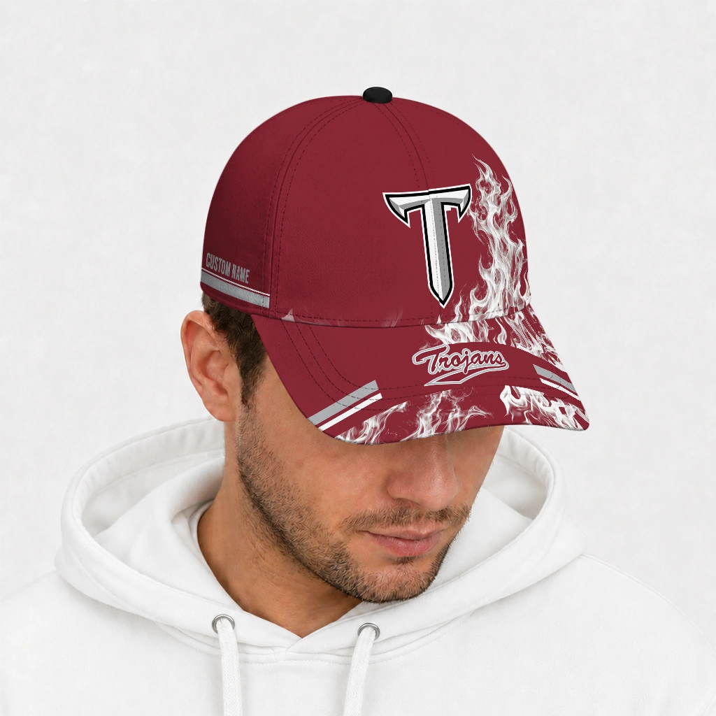 troy-trojans-cap-customized-smoke-flames-red-new-arrival.webp