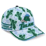 tulane-green-wave-cap-custom-damask-pattern-green-white-best-selling.webp