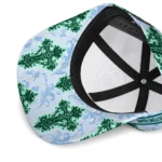 tulane-green-wave-cap-custom-damask-pattern-green-white-best-selling.webp