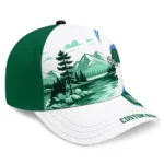 tulane-green-wave-cap-custom-flat-illustration-green-white-best-selling.webp