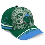 tulane-green-wave-cap-custom-tropical-floral-green-best-selling.webp