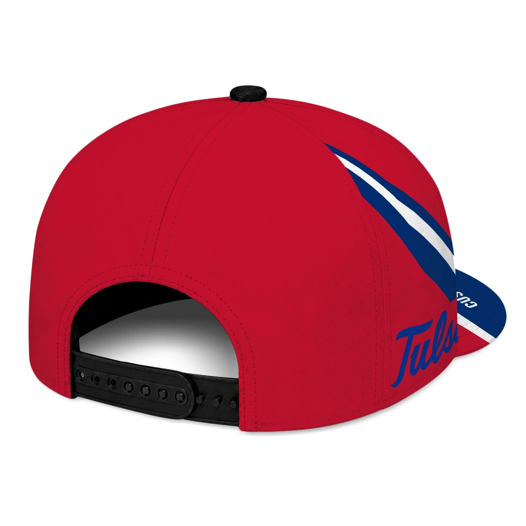 tulsa-golden-hurricane-cap-personalized-blazing-fire-blue-fashion-forward.webp