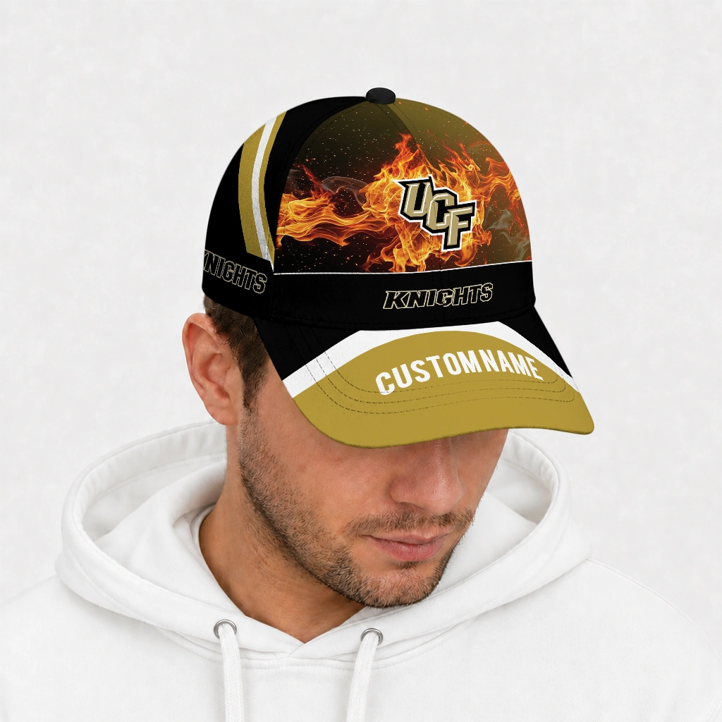 ucf-knights-cap-personalized-blazing-fire-gold-new-arrival.webp