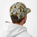 ucf-knights-cap-personalized-damask-pattern-gold-white-best-selling.webp
