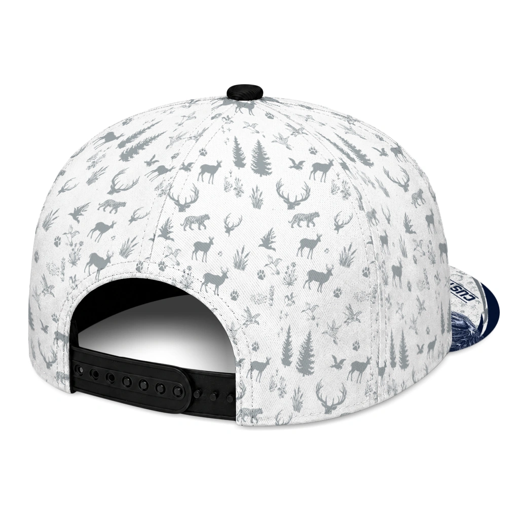 uconn-huskies-cap-personalized-toile-pattern-blue-white-fashion-forward.webp