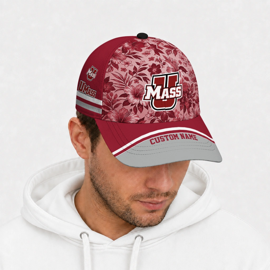 umass-minutemen-cap-custom-tropical-floral-red-new-arrival.webp