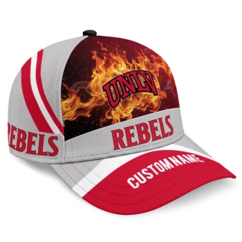 UNLV Rebels Cap - Customized Blazing Fire Red