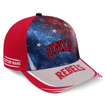 UNLV Rebels Cap - Customized Galaxy Nebula Red