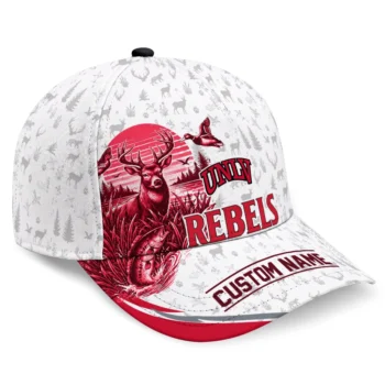 UNLV Rebels Cap - Customized Toile Pattern Red White