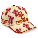 usc-trojans-cap-customized-damask-pattern-red-white-best-selling.webp